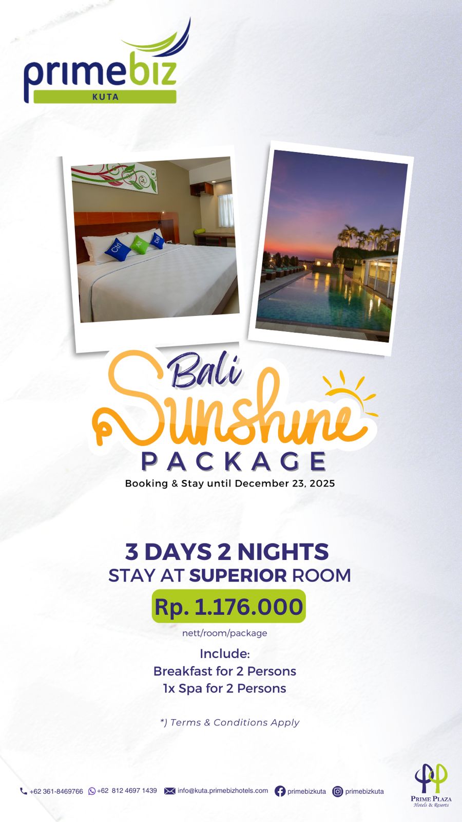 BALI SUNSHINE PACKAGE